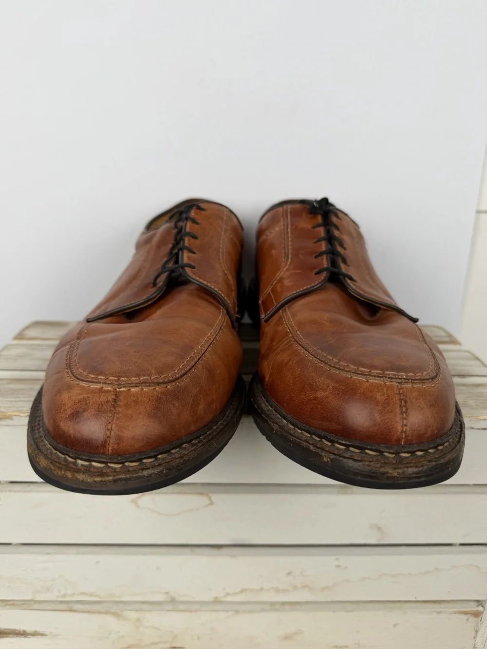 Allen Edmonds Wilbert comfort shoes in brown leather Men’s size 14D